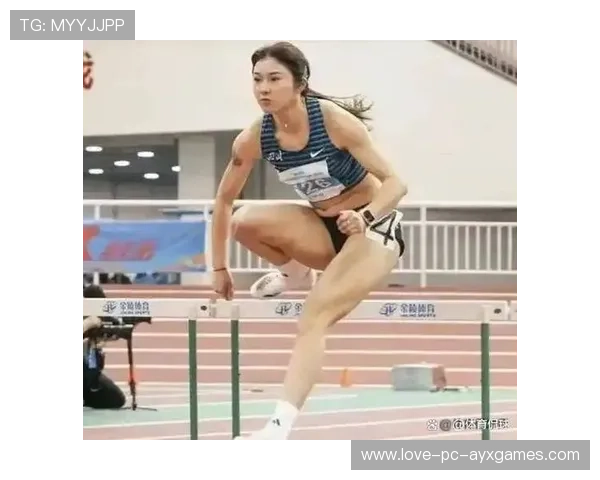 田径跨栏飞跃动作完美，技术分析视频爆火